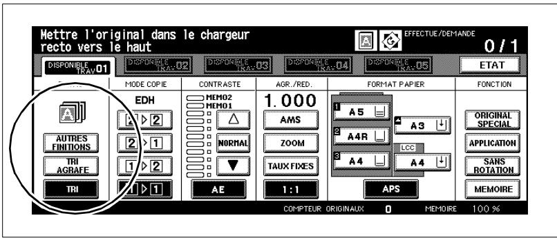 KONICA MINOLTA DI650 - Mise au point de la finition - 1