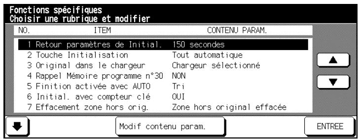 KONICA MINOLTA DI650 - Modifier les réglages - 1