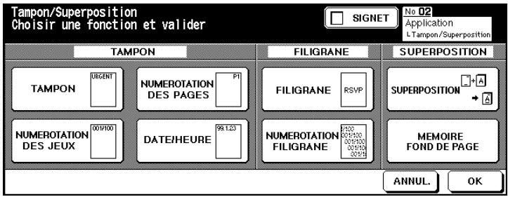 KONICA MINOLTA DI650 - Facon de produits : Utiliser Tampon - 2