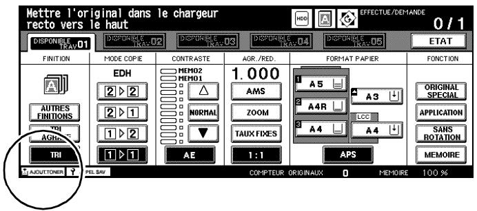 KONICA MINOLTA DI650 - AVERTISSEMENT - 1