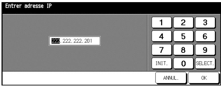 KONICA MINOLTA DI650 - Paramétrre le transfert E-mail - 1