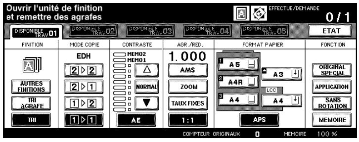 KONICA MINOLTA DI650 - Remplissage d'agrafes - 1