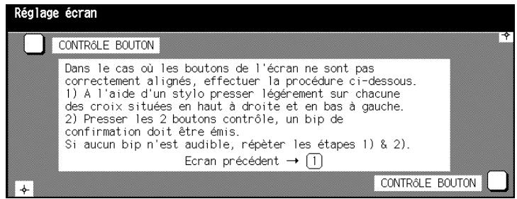 KONICA MINOLTA DI650 - (10) Réglage écran - 1