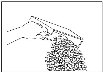 KONICA MINOLTA DI650 - Videz le bac de déchets de l'unité de perforation. - 4