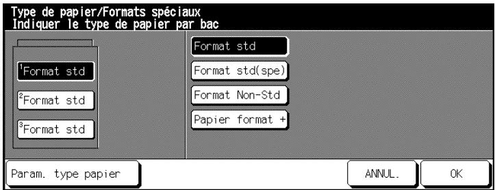 KONICA MINOLTA DI650 - Déterminer le format de papier - 2