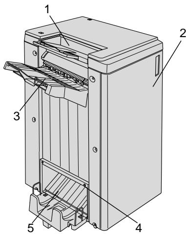 KONICA MINOLTA DI650 - Ne pas dépasser la limite de capacité de réception des plateaux! - 1