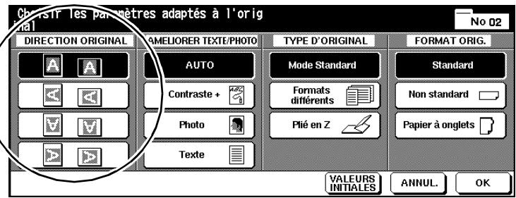 KONICA MINOLTA DI650 - Appuyez sur la touche [ORIGINAL SPECIAL]. - 1