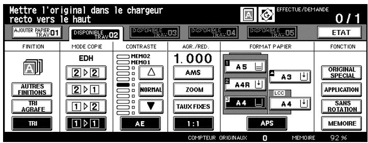 KONICA MINOLTA DI650 - ...en cas de manque de papier - 1