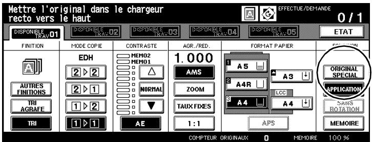 KONICA MINOLTA DI650 - Confirmez vos entrées avec la touche [OK]. - 1