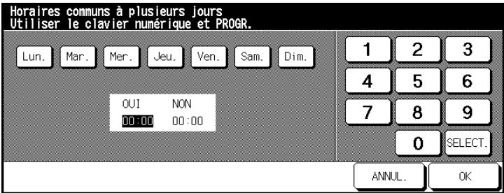 KONICA MINOLTA DI650 - Définir les plages - 2