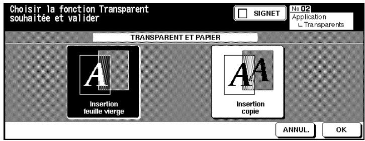 KONICA MINOLTA DI650 - Façon de procéder : confectionner un intercalaire transparent - 2