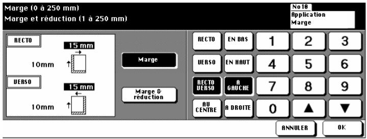 KONICA MINOLTA DI750 - Façon de procéder : créer une marge - 2
