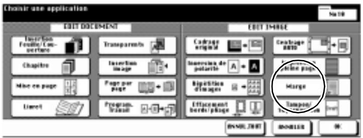 KONICA MINOLTA DI750 - Façon de procéder : créer une marge - 1