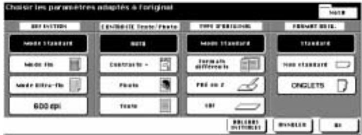 KONICA MINOLTA DI750 - Façon de procéder (démarrage automatique avec mémoire d'originaux EDH) - 1