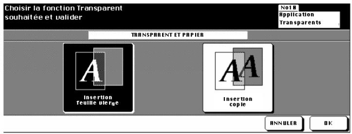 KONICA MINOLTA DI750 - Façon de procéder : confectionner un intercalaire transparent - 2