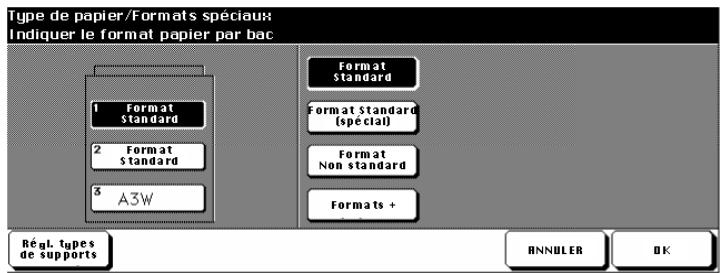 KONICA MINOLTA DI750 - Déterminer le format de papier - 2