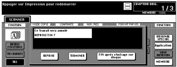 KONICA MINOLTA DI750 - Enregistrer et imprimer le travail - 3