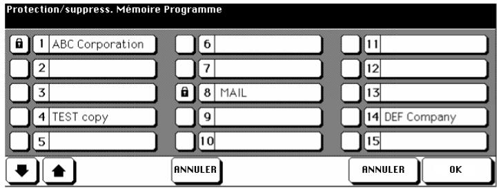 KONICA MINOLTA DI750 - Supprimer les réglages copie - 1