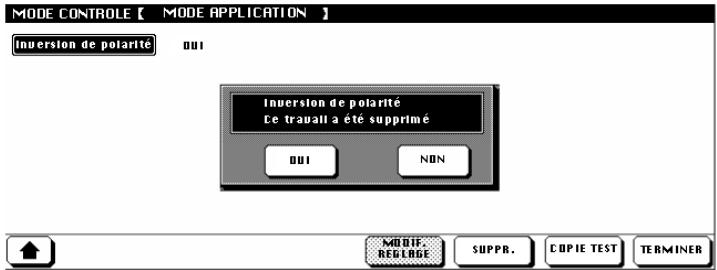 KONICA MINOLTA DI750 - Visualisation du mode contrôle - 2