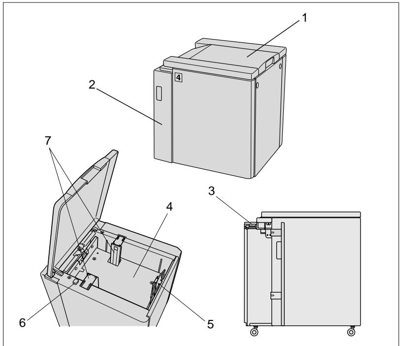 KONICA MINOLTA DI750 - Bac grande capacité (LCC) C-305L - 1