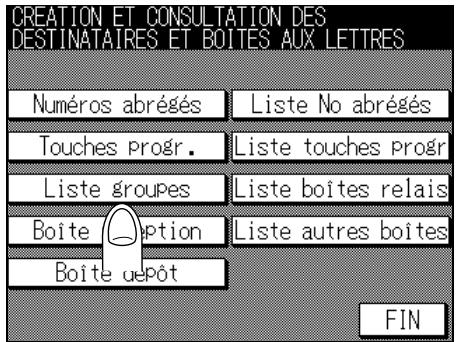 KONICA MINOLTA FK-102 - Suppression de groupes de numérotation - 1