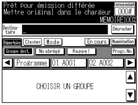 KONICA MINOLTA FK-102 - Appuyez sur la touche [DéPART] du tableau de commande. - 1