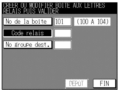 KONICA MINOLTA FK-102 - Entre les informations requises au clavier. - 1