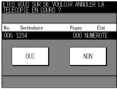 KONICA MINOLTA FK-102 - Appuyez sur OUI. - 1