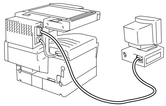 KONICA MINOLTA PI3500 - Raccordement du contrôleur d'imprimante - 1