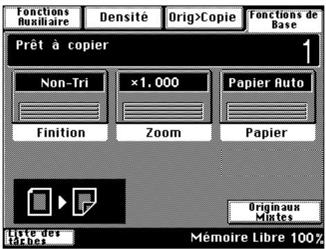 KONICA MINOLTA PI3500 - Pressez [Liste des tâches]. - 1