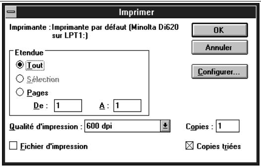 KONICA MINOLTA PI6000 - Méthode générale d'impression - 1