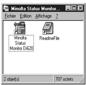 KONICA MINOLTA PI6000 - Installation du moniteur d'état - 2