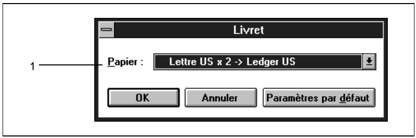 KONICA MINOLTA PI6000 - Si l'option livret est indisponible - 1
