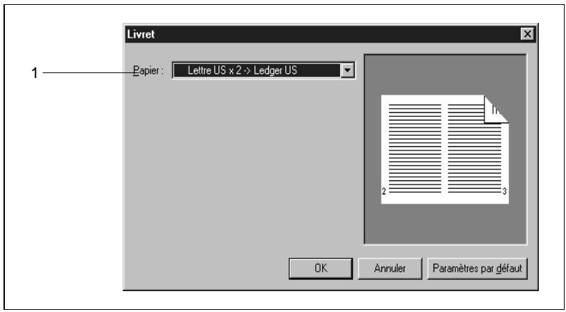 KONICA MINOLTA PI6000 - Si l'option livret est indisponible - 1