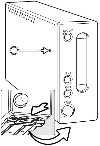 On / Off Scan Eject Focus