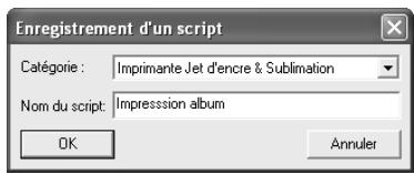 KONICA MINOLTA SCAN ELITE 5400 II - Enregistrer des réglages de numérisation en tant que script - 3