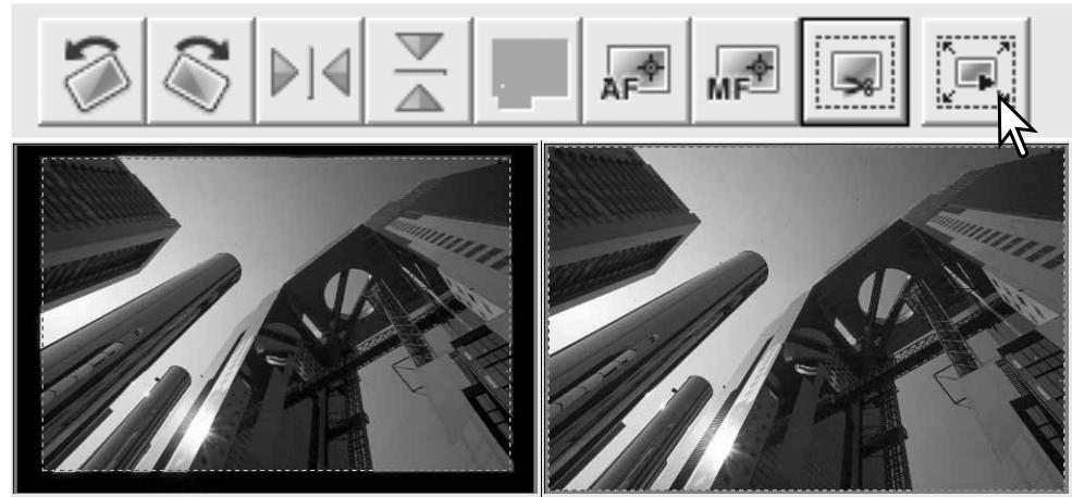 KONICA MINOLTA SCAN ELITE 5400 II - Bouton de prévisualisation du recadrage - 1