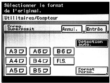 KONICA MINOLTA BIZHUB 250 PH2 5 COPY - Pour mémoriser une image superposée (Enreg. Superposit.) - 5