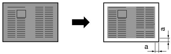 KONICA MINOLTA BIZHUB 250 PH2 5 COPY - Effacer les zones indésirables sur les copies (fonction "Effacement bords") - 1
