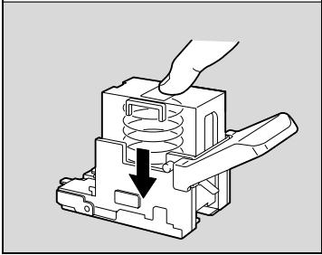 KONICA MINOLTA BIZHUB 250 PH2 5 COPY - Pour remplacer la cartouche d'agrafes dans la piqueuse à cheval - 6