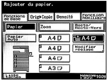 KONICA MINOLTA BIZHUB 250 PH2 5 COPY - Appuyez sur [Entrée], puis sur [Entrée] sur l'écran qui apparait ensuite. - 1