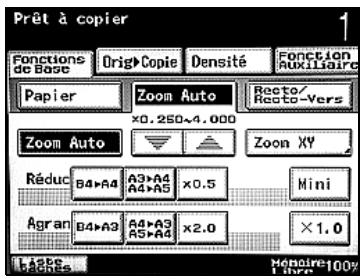 KONICA MINOLTA BIZHUB 250 PH2 5 COPY - Sélection automatique du taux zoom (réglage "Zoom Auto") - 2