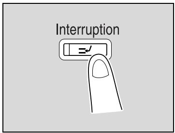 KONICA MINOLTA BIZHUB 250 PH2 5 COPY - Interruption d'un programme copie - 1