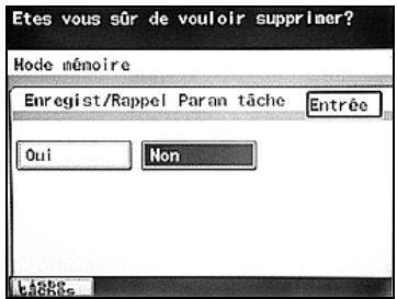 KONICA MINOLTA BIZHUB 250 PH2 5 COPY - Pour supprimer un programme de copie enregistré - 3