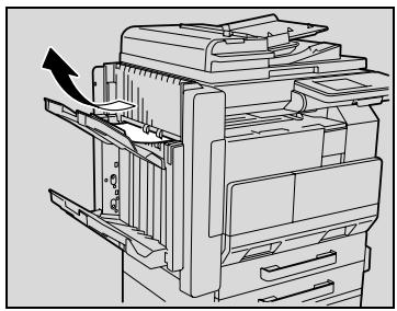 KONICA MINOLTA BIZHUB 250 PH2 5 COPY - Dégager le serrage d'agrafes dans le module de finition - 1