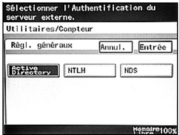 KONICA MINOLTA BIZHUB 250 PH2 5 COPY - Pour inscrire un utilisateur à l'aide de l'authentication serveur externe - 2