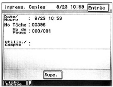 KONICA MINOLTA BIZHUB 250 PH2 5 COPY - Supprimer une tâche - 3