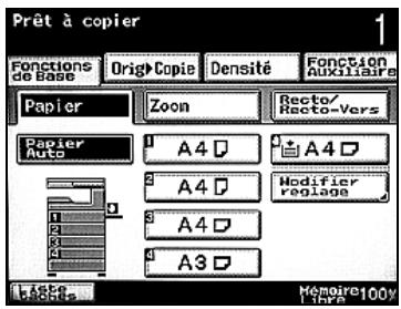 KONICA MINOLTA BIZHUB 250 PH2 5 COPY - Sélection automatique du format du papier (réglage "Papier Auto") - 2