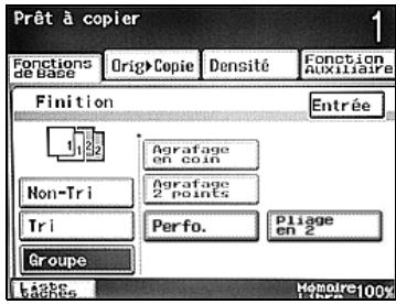 KONICA MINOLTA BIZHUB 250 PH2 5 COPY - Répartir les copies par pages (réglage "Groupe") - 2