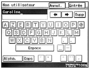 KONICA MINOLTA BIZHUB 250 PH2 5 COPY - Appuyez sur [Nom utiliseateur]. - 2